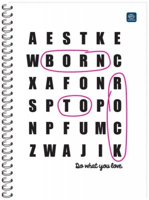 Kołonotes A5 100 k. kratka oprawa miękka z perforacją, Interdruk