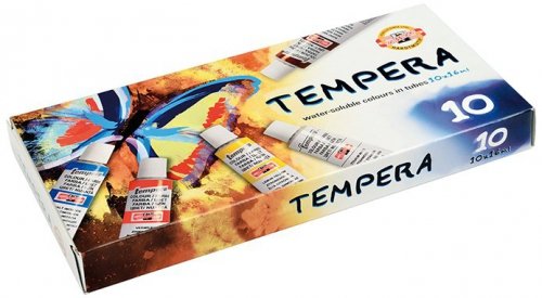 Farby tempery 10k. 16ml. 162548, Koh-I-Noor