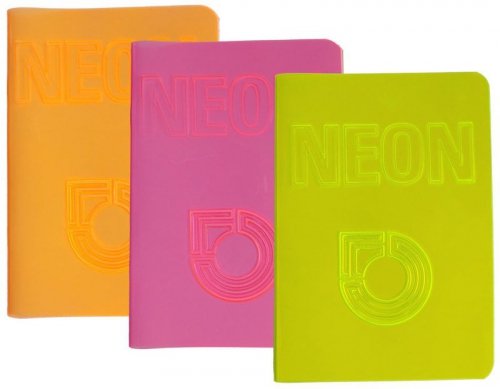 Zeszyt Neon PP A5 42k 80g.linia, Koh-I-Noor