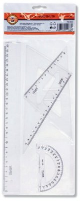 Komplet geometryczny 30 cm 4-elem. 871, Koh-i-Noor
