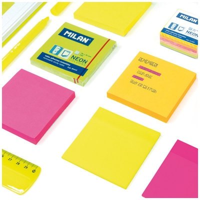 Notes s-prz.75x75 neon pomar., Milan