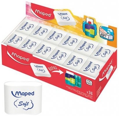 Gumka do ścierania Essentials Soft Medium Maped