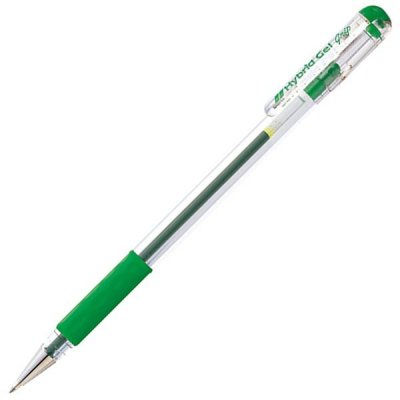 Długopis żelowy Hybrid Gel Grip K116 ziel., Pentel