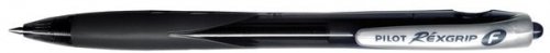 Długopis Rexgrip czar. 0.7 mm, Pilot