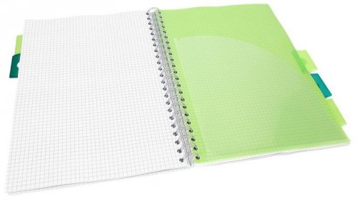 Kołonotes Project Book A4 100k 80g kratka DarkTeal turkusowy, Pukka Pad