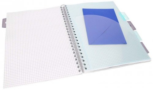 Kołonotes Project Book A4 100k 80g kratka Navy granatowy, Pukka Pad