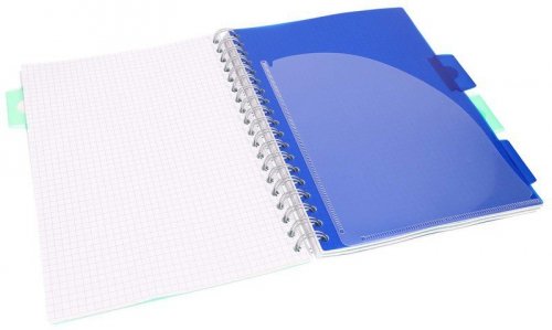 Kołonotes Project Book B5 100k 80g kratka Seafoam morski, Pukka Pad