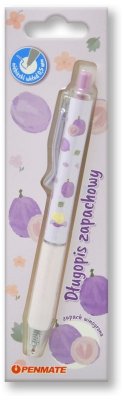 Długopis żelowy zapachowy wkład niebieski 0,5 mm, zapach winogrona, Penmate
