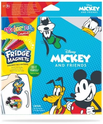 Magnes na lodówkę mix 6 wzorów Disney Kids Colorino Creative 89915PTR, Patio
