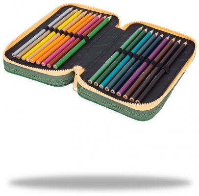 Piórnik potrójny z wyposażeniem Jumper 3 Toucans CoolPack, Patio