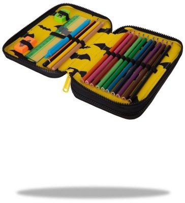 Piórnik podwójny z wyposażeniem Jumper 2 Darker Night CoolPack, Patio