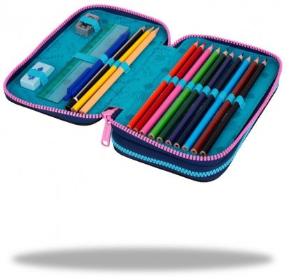 Piórnik podwójny z wyposażeniem Jumper 2 Stitch CoolPack, Patio