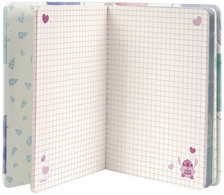 Notes B6 100 k. Squishy 3D Disney Fashion Stitch wzór 2, Patio