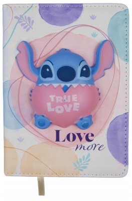 Notes B6 100 k. Squishy 3D Disney Fashion Stitch wzór 3, Patio