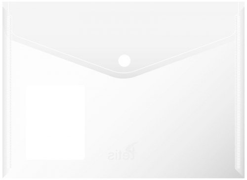 Koperta PP na zatrzask A5 transparentna BT610-T, Tetis
