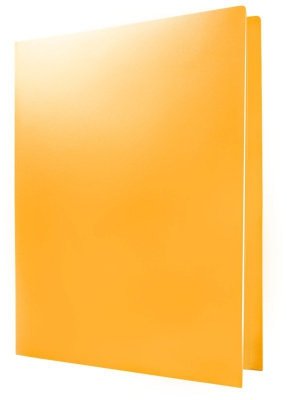 Skoroszyt PP A4 pomarańczowy, Tetis