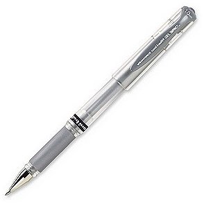 Długopis żelowy UM-153 srebrny, UNI