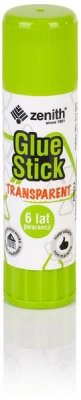 Klej w sztyfcie 25g transparentny, Zenith