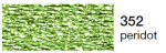 mulina Madeira Metalic perle 10 -peridot 352