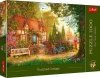 Puzzle 1000 Premium Plus Tea Time Domek pod strzechą