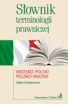 Słownik terminologii prawniczej włosko-polski/polsko-włoski