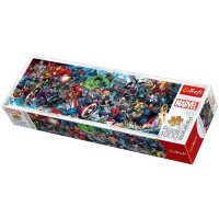 Puzzle 1000 Panorama Dołącz do Uniwersum Marvela 