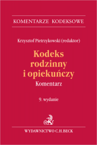 Kodeks rodzinny i opiekuńczy. Komentarz 