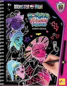 Monster High Sketchbook Monster Scratch Reveal Forever Friends