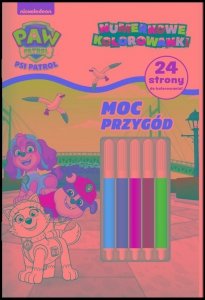 Psi Patrol Numerkowe kolorowanki 8 Moc przygód