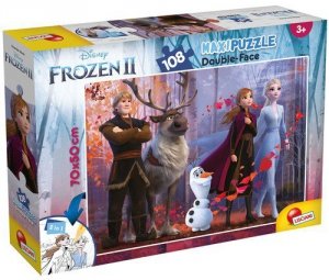 Puzzle Double-Face Supermaxi Kraina Lodu 2 108