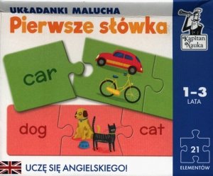 Angielski Pierwsze słówka Układanki malucha
