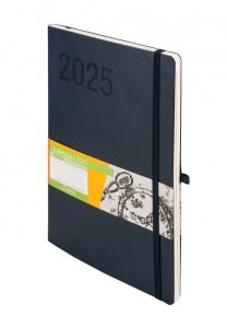 Impresja B5 TDW kalendarz granat 2025