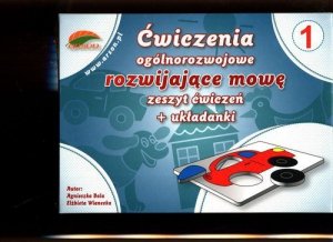 Ćwiczenia ogólnorozwoje rozwijające mowę zeszyt ćwiczeń + układanki