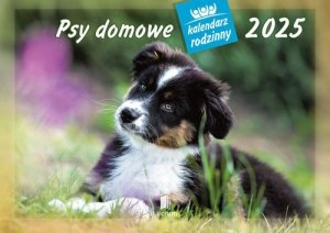 Kalendarz 2025 rodzinny WL08 Psy domowe