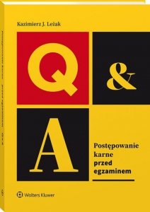 Postępowanie karne przed egzaminem