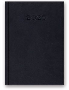 Kalendarz 2025 B6 dzienny vivella granat