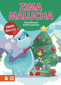 Zima malucha Choinkowe kolorowanie