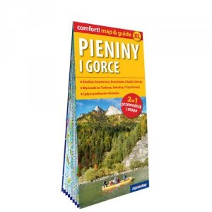 Pieniny i Gorce laminowany map&guide 2w1: przewodnik i mapa