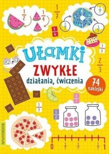 Ułamki zwykłe działania i ćwiczenia
