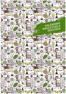 Kalendarz nauczyciela 25/26 A5T PCV bezbarwny KOTY