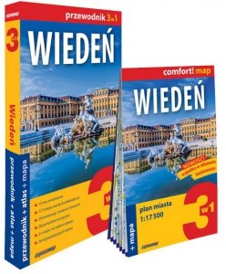 Wiedeń 3w1 przewodnik + atlas + mapa