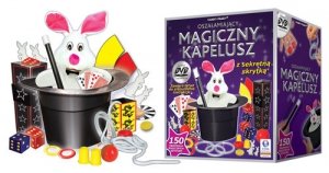 Magiczny kapelusz z króliczkiem 150 sztuczek