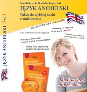Język angielski 3w1. Pakiet do szybkiej nauki z audiokursem 