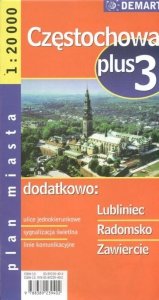 Częstochowa plus 3 plan miasta