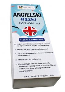 Angielski fiszki zdaniowe. Poziom A1