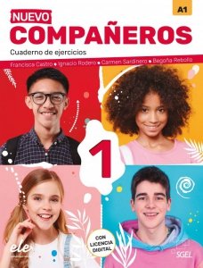 Nuevo Companeros 1 ćwiczenia + licencia digital 3 edicion /2021/