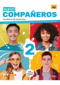 Nuevo Companeros 2 ćwiczenia + licencia digital 3 edicion /2021/