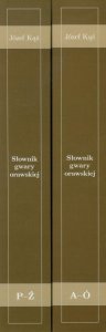Słownik gwary orawskiej Tomy 1-2 