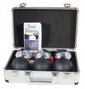 Sunsport Boule/Petanque 6 kul  Aluminium box Alsace