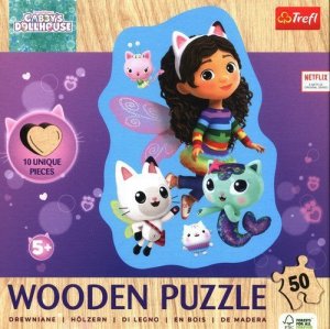 Puzzle drewniane 50 Wesoła Gabby